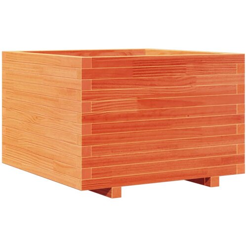 Maison Chic Vrtno cvetlično korito - Cvetlični Lonec voščeno 70x70x49,5 cm trdna borovina, (21790129) Cene