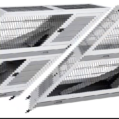 TIAKI kućni kavez za kuniće - D 116 x Š 54 x V 107 cm Cijene