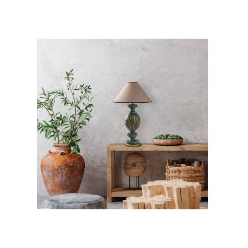 Opviq ELEGANZE-5314 greenlight brown table lamp Slike