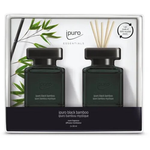 IPURO Essential Black Bamboo set dišav za prostore - 100 ml Cene