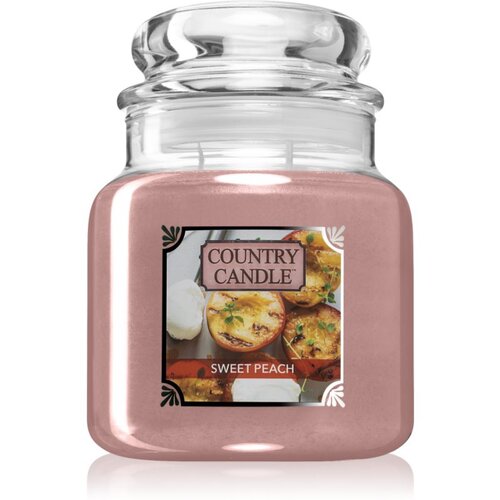 Country Candle Sweet Peach mirisna svijeća 453 g Cijene