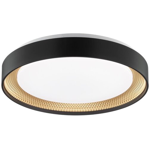 Brilliant LED prigu&amp;scaron;iva plafonska lampa WALDO LED/24W/230V crna/zlatna + daljinski upravljač Slike