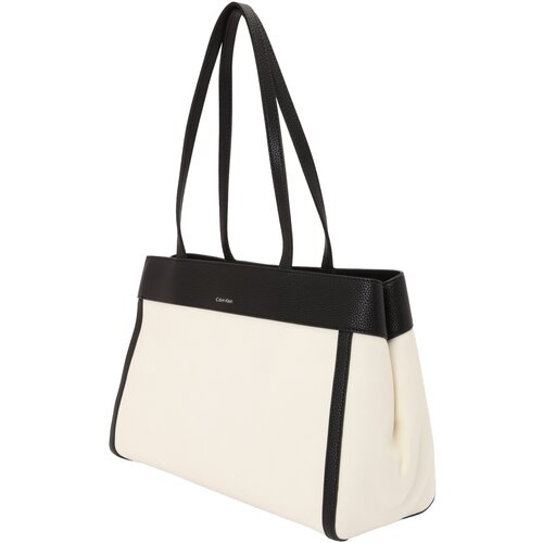Calvin Klein Nakupovalna torba črna / off-bela Slike