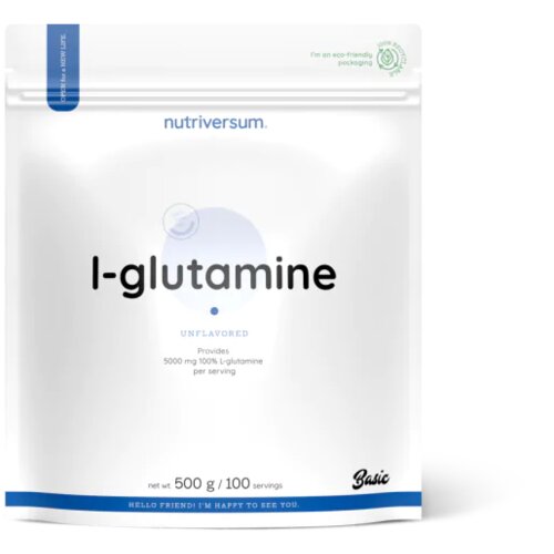 NUTRIVERSUM l-glutamin basic 500g – oporavak i mišićna masa Cene