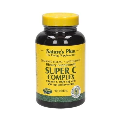 Nature&amp;#039;s Plus super C Komplex S/R - 90 tabl. Slike