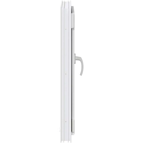  Prozor za podrum RISOR Bijeli 50 x 75 cm PVC i staklo - Bijeli 50 x 75 cm (trostruki sloj) Nagibanje i okretanje lijevo Slike