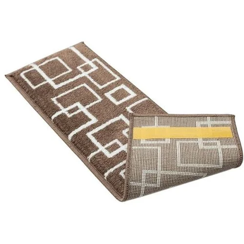 Mila Home Rjavi komplet preprog za stopnice 13 ks 22x71 cm Geometric –