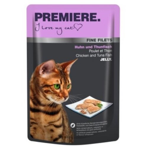Premiere Cat Filets piletina i tuna 100g vrećica Cene