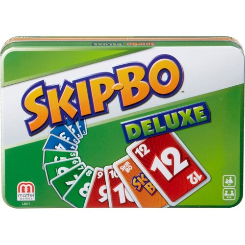Mattel Games Skip-Bo Deluxe (V NEM&amp;Scaron;ČINI) - 1 k. Slike
