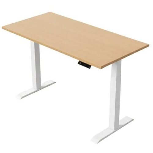 Kanc+ Radni sto podesivi MONO B 140 cm x 70 cm Hrast Cene