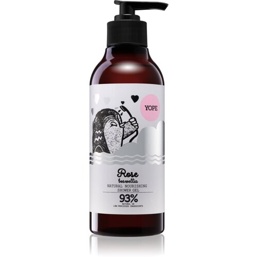 Yope Rose & Boswellia gel za prhanje z hranilnim učinkom 400 ml Cene