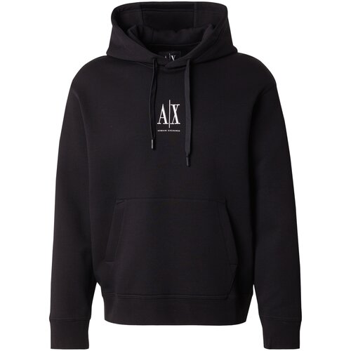 Armani Exchange Majica črna / bela Cene