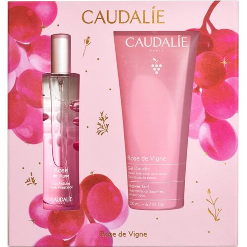Caudalie Rose de Vigne Fresh Fragrance Gift Set božični darilni set za prehrano in hidracijo Slike