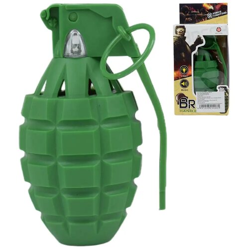 Magic Toys Breah: Igralna ročna granata zelene barve s svetlobo in zvokom 11 cm Cene