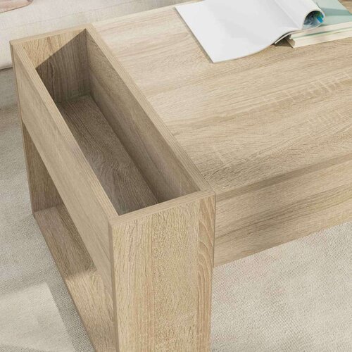  Stolić za kavu Sonoma hrast 110 x 50 x 41 cm Konstruirano drvo Slike