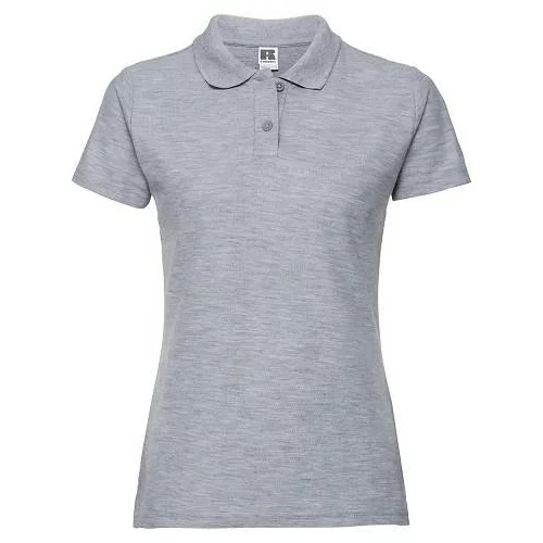 RUSSELL Light Grey Polycotton Polo Women's T-Shirt
