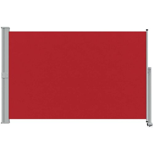 VidaXL uvlačiva bočna tenda za terasu 160 x 300 cm crvena Slike