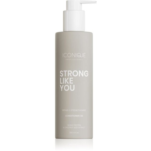 ICONIQUE Professional STRONG LIKE YOU Repair & Strengthening krepilni balzam za poškodovane lase 250 ml Cene