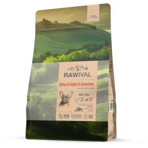 Craftia rawival gifts of fields &amp;amp; branches puppy toy &amp;amp; small breed - 750 g Slike
