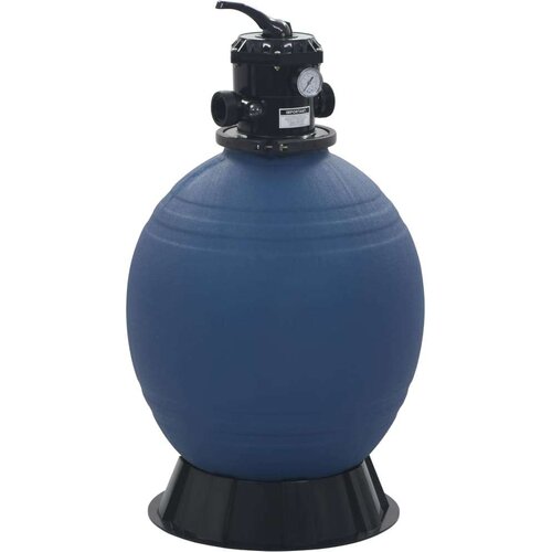  Bazenski pe&amp;scaron;čeni filter s 6-pozicijskim ventilom moder 560 mm, (20991268) Slike