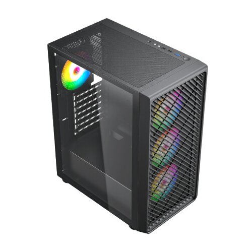 Raidmax kući&amp;scaron;te vector series V211 black RX-650XT(B) gaming crno Slike