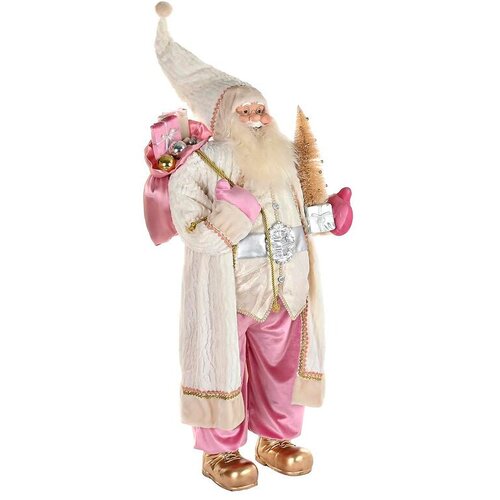  Božični okrasek DKD Home Decor Siva Roza 60 x 50 x 124 cm Cene