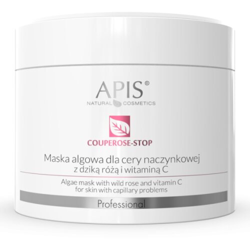 Apis Professional COUPEROSE-STOP Maska za Lice za Kožu Sklonu Kuperozi sa Divljom Ružom i Vitaminom C 100g | APIS COSMETICS | Kozmo Slike