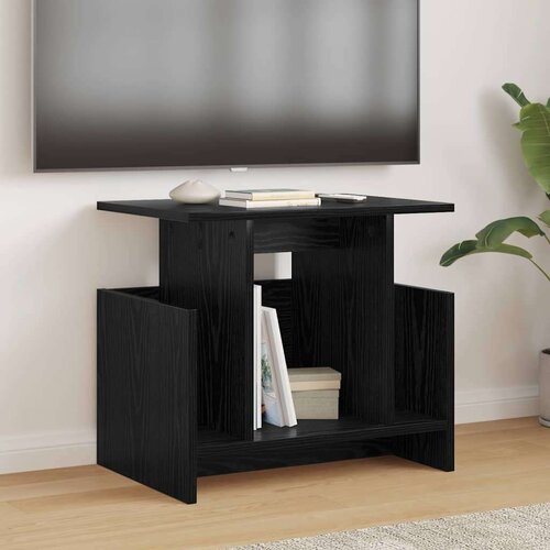 TV stojalo Črna Orehovina 50 x 35 x 45 cm Konstruiran les, (5000132225) Cene