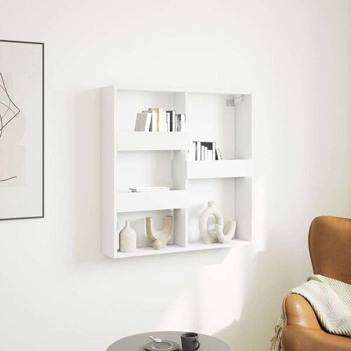 vidaXL Zidni ormarić bijeli 80 x 15 x 80 cm od konstruiranog drva Cijene
