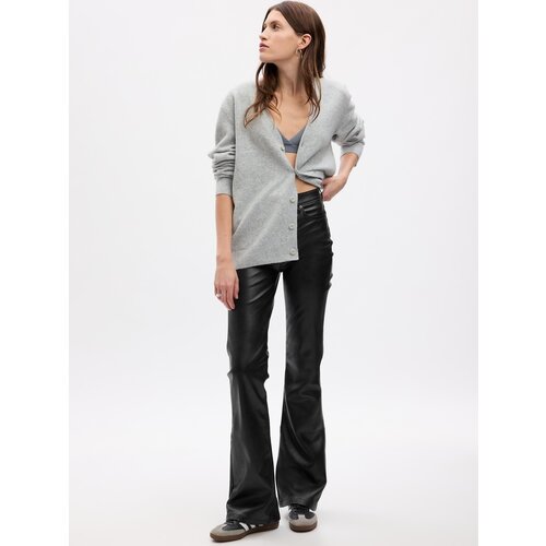 GAP Leatherette trousers High Rise &amp;#039;70s - Women&amp;#039;s Slike
