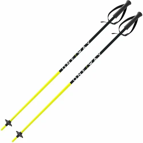 Oneway Junior Poles Yellow/Black 90 cm Skijaški štapovi