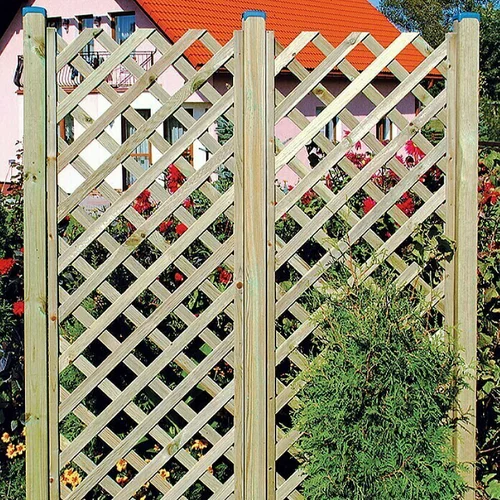 x rešetkasta ograda za biljke penjačice diagonal (š v: 60 180 cm)