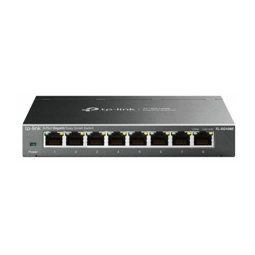 Tp-link stikalo Giga 8-port Easy Smart SG108E kovinsko ohi&scaron;je Cene