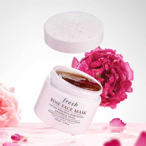 Fresh Rose Face Mask hidratantna maska za lice iz ruže 30 ml Slike