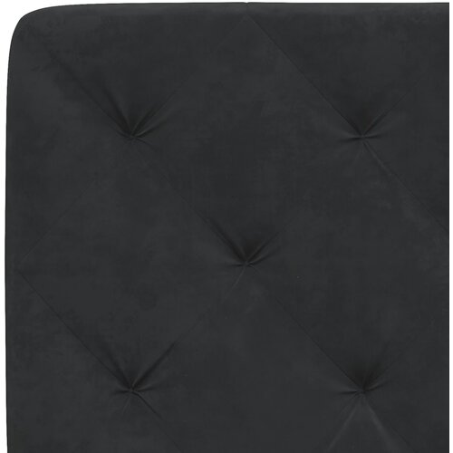  Krevet s madracem crni 100x200 cm bar&amp;scaron;unasti Slike