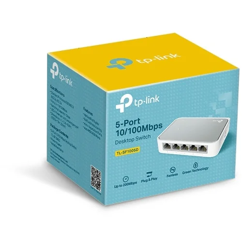 Switch TP-LINK TL-SF1005D 5-Port RJ45 10/100Mbps