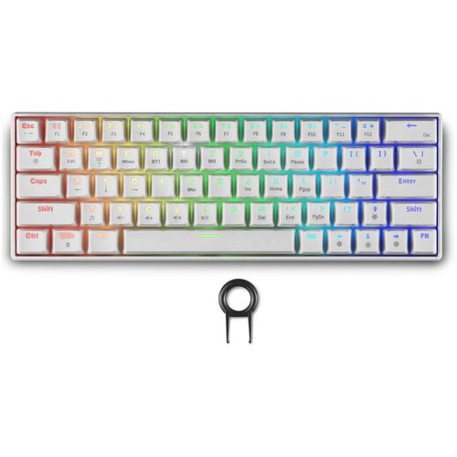 Spartan Gear tastatura Pegasus 2 RGB Wireless - White Cene