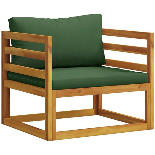  Modularna fotelja s jastucima 100 % poliester Solid-Acacia Cijene