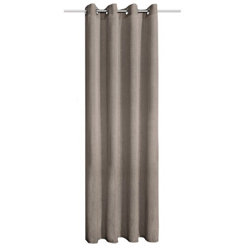 Sehlbach Rjava zavesa 140x245 cm Struktura Uni – Cene