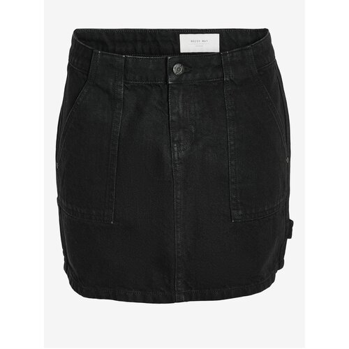 Noisy May Black Denim Skirt Emily - Women Cene