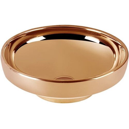 Vitra 4334-073-0016 Water Jewels 40 x 40 cm okrogli nadpultni keramični umivalnik baker Cene
