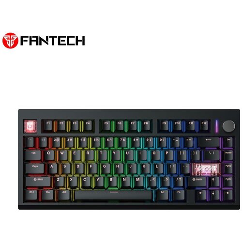 Fantech tastatura mehanička gaming MK921 maxfit 8 wireless black white switch Cene