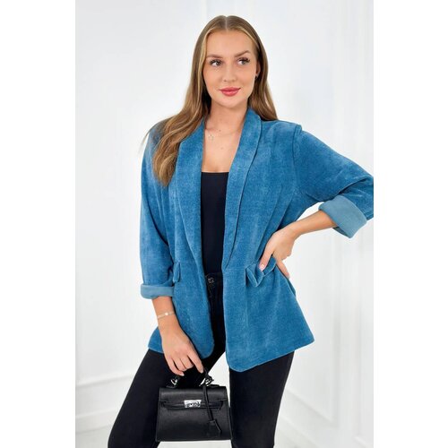Kesi Corduroy navy jacket Slike
