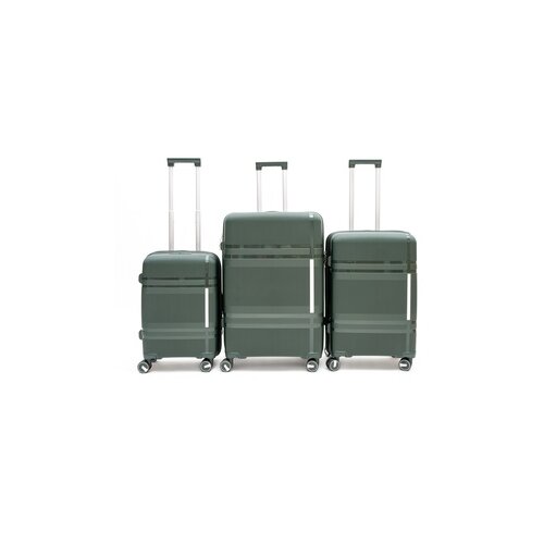 BOLZZ set kofera voyage 3/1 green bolkofvogreen Slike