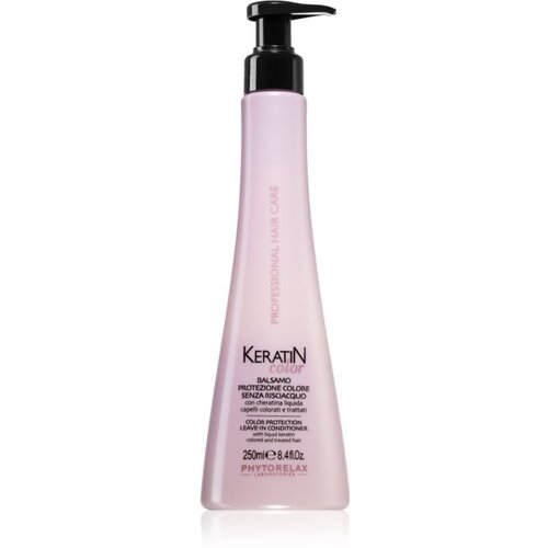 Phytorelax Laboratories Keratin Color balzam brez spiranja za barvane lase 250 ml Cene
