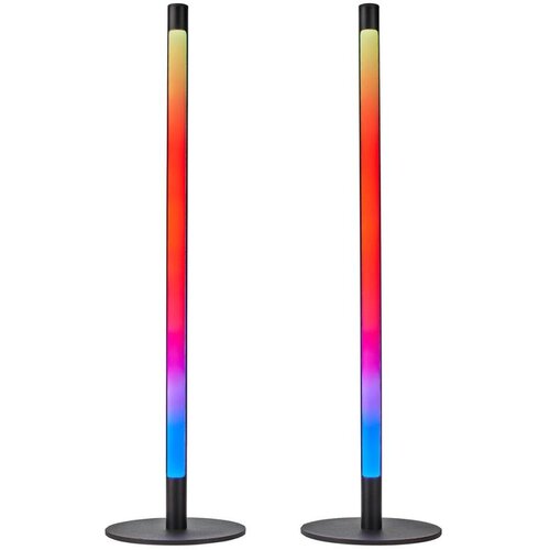 Nedis WIFILD10RGBW-SADA 2xLED RGBIC Stm. prigu&amp;scaron;iva stona lampa LED/36W/230V 2700-6500K+daljinski upravljač Slike