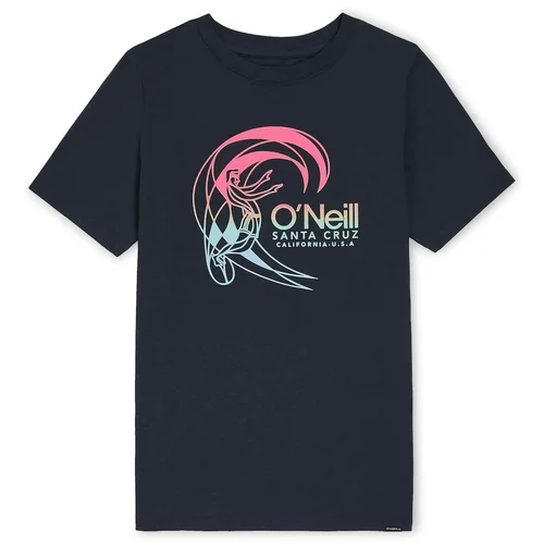O'neill Majica ' Circle Surfer' modra / roza / črna