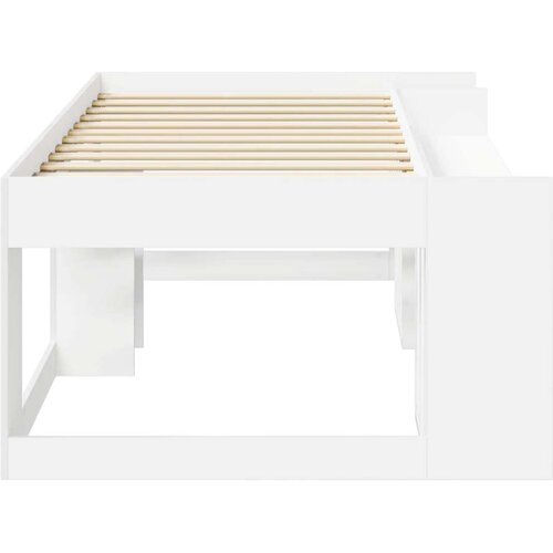  Krevet za djecu s ladicama Bijela 90 x 190 cm Konstruirano drvo - Bijela 90 x 190 cm Cijene