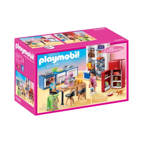 Playmobil 70206 - Dollhouse - Družinska kuhinja