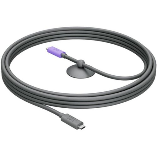Logitech 952-000195 USB cable USB 3.2 Gen 2 (3.1 Gen 2) 5 m USB C Graphite, Violet Cijene